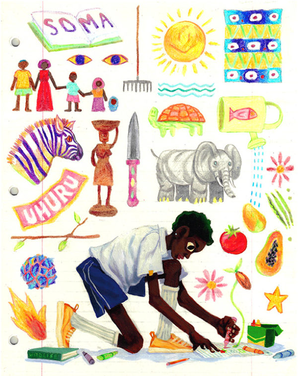 Illustration by Moya Garrison-Msingwana
