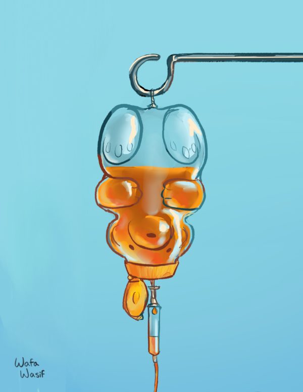 Illustration by Wafa Wasif